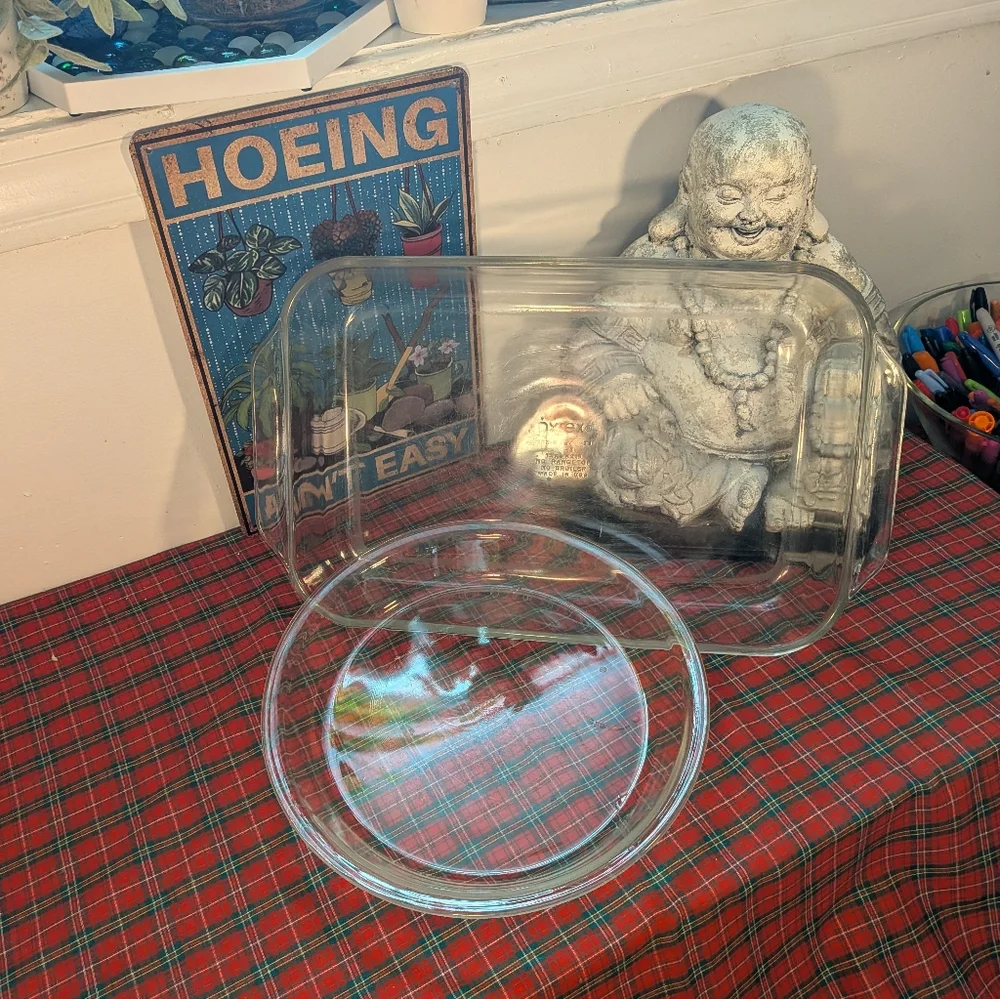 Pyrex Glass Baking Dish Set - Picture 1 of 5